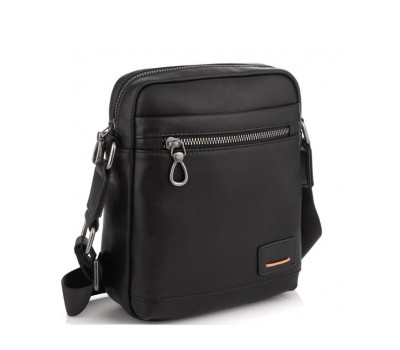 Чоловіча сумка через плече в чорному кольорі Tiding Bag SM8-235A