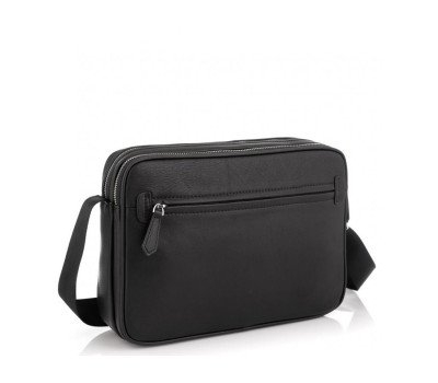 Горизонтальна почтальонка через плече шкіряна Tiding Bag SM8-018A