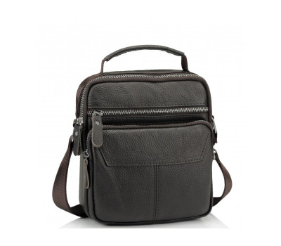 Сумка через плече чоловіча шкіряна Tiding Bag A25F-1436B