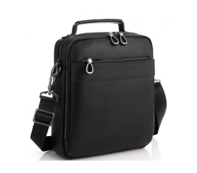Шкіряна сумка через плече з ручкою Tavinchi S-010A