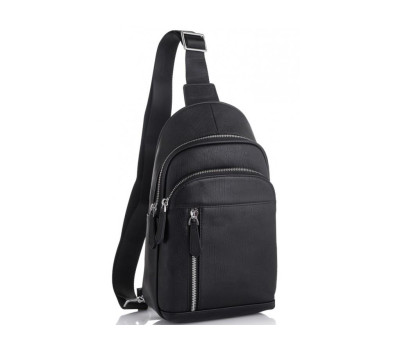 Чоловічий шкіряний рюкзак на одне плече Tiding Bag SM8-811A