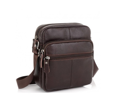 Коричневая мужская сумка Tiding Bag NM20-2610DB