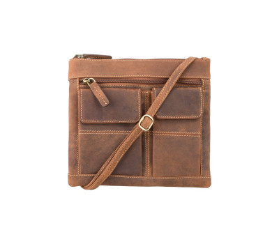 Сумка Visconti 18608 Slim Bag (Oil Tan)