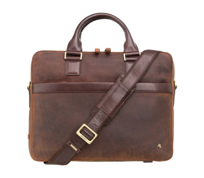 Сумка чоловіча Visconti TC88 Victor 13 (Havana Tan-mln)