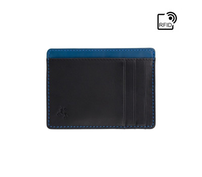 Картхолдер Visconti VSL58 (Black/Cobalt)