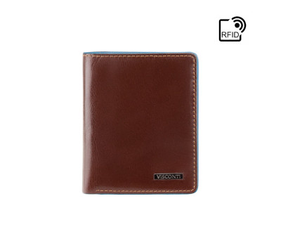 Гаманець чоловічий Visconti ALP84 Smith (Italian Brown)