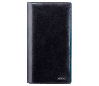 Гаманець чоловічий Visconti ALP88 Jean-Paul з RFID (Italian Black)