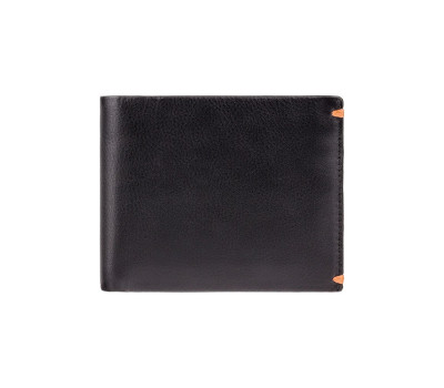 Кошелек мужской Visconti AP62 Montreux (Black Orange)