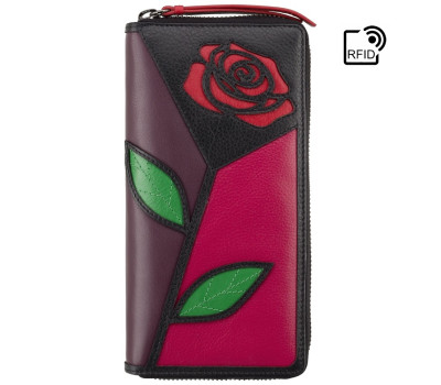 Гаманець жіночий Visconti PTL32 Gallica (Fuchsia Multi)