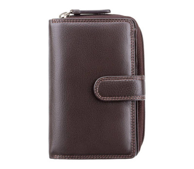 Кошелек женский Visconti HT33 Madame c RFID (Chocolate)