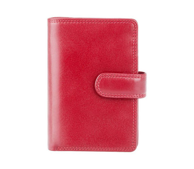 Гаманець жіночий Visconti MZ11 Місті c RFID (Italian Red)