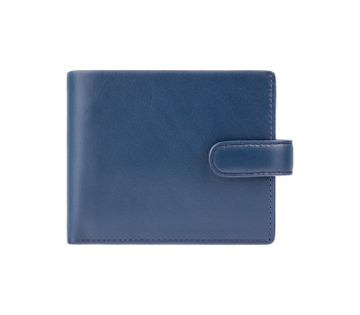 Гаманець чоловічий Visconti PM102 Leonardo c RFID (Blue Mustard)