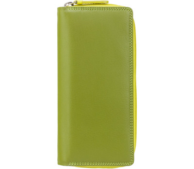 Гаманець жіночий Visconti RB55 Honolulu c RFID (Lime Multi)