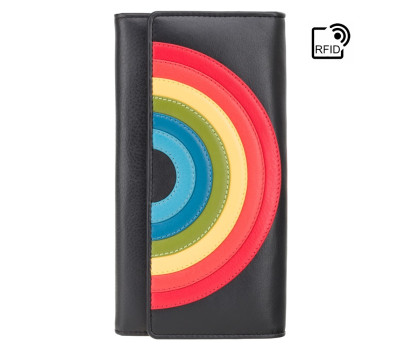 Гаманець жіночий Visconti HR80 (Black Rainbow)