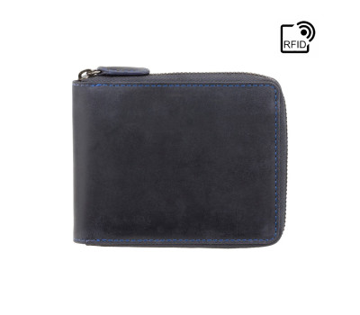 Кошелек мужской Visconti 702 Bullet (Oil Blue)