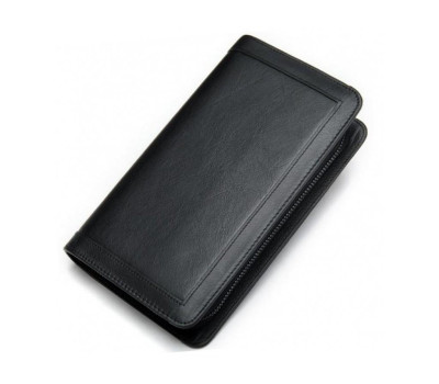 Чоловік шкіряний клатч чорний MS Ms005A