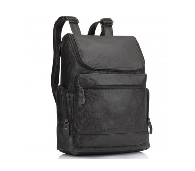 Чоловічий шкіряний рюкзак коричневий Tiding Bag M35-1017B