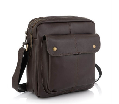 Чоловічий месенджер з натуральної шкіри GC-60122-3md бренду TARWA