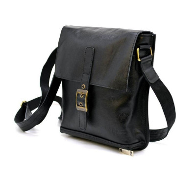 Чоловіча шкіряна сумка-месенджер GA-7157-3md від українського бренду TARWA