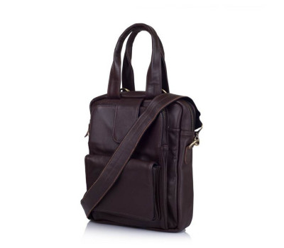 Шкіряна чоловіча сумка трансформер GC-7266-2md TARWA