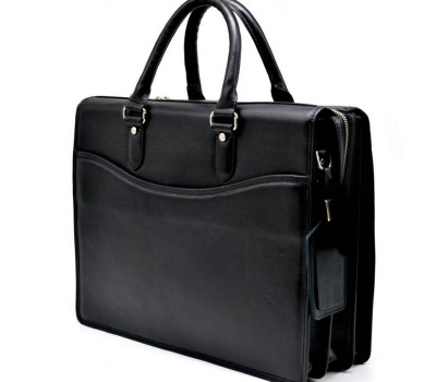 Деловая кожанная мужская сумка-портфель TA-4364-4lx TARWA