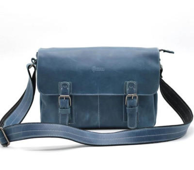 Кожаная сумка мессенджер наплечная сумка TARWA RK-6002-3md