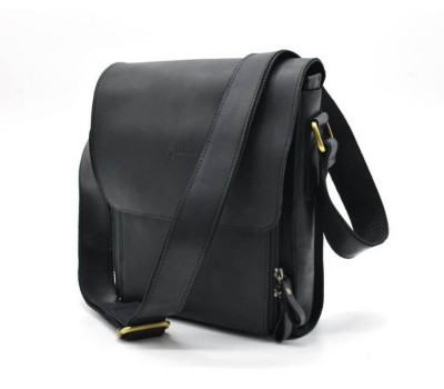 Чоловіча сумка через плече TARWA RA-3027-3md, з натуральної шкіри crazy horse