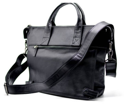 Чоловіча шкіряна сумка з відділенням для ноутбука і клапаном GA-7120-1md TARWA