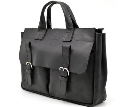 Чоловіча шкіряна сумка RA-7107-1md TARWA, вичинки crazy horse