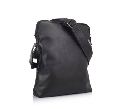 Шкіряна чоловіча сумка через плече GA-1048-3md TARWA в шкірі "черокі"