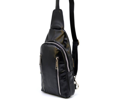 Слінг міні-рюкзак на моношлейке TARWA з натуральної телячої шкіри GA-6101-3md