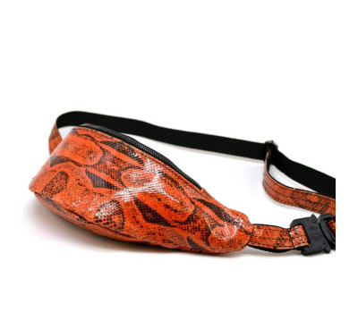 Красива сумка на пояс зі шкіри пітона REP4-3035-3md від Tarwa