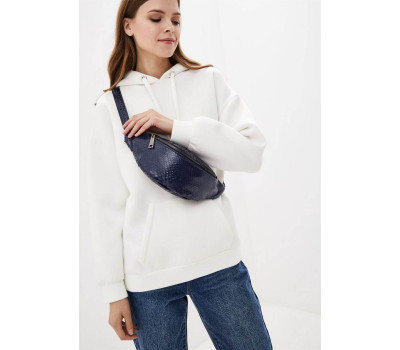 Ексклюзивна бананка сумка на пояс зі шкіри пітона REP3-3035-3md від Tarwa