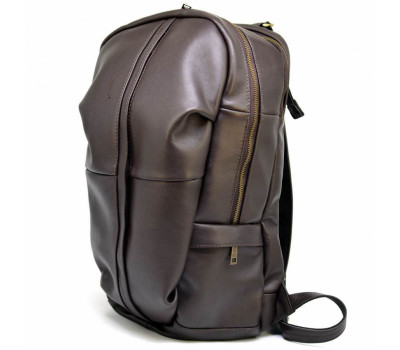 Чоловічий рюкзак з натуральної шкіри коричневий GC-7340-3md TARWA