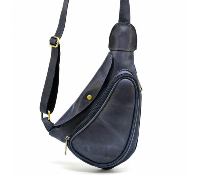 Міні-рюкзак з натуральної шкіри на одне плече TK-3026-3md TARWA