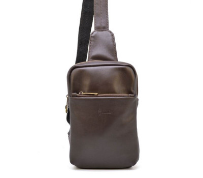 Міні-рюкзак з натуральної шкіри на одне плече GC-0204-3md TARWA