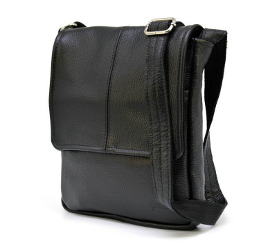 Чоловіча шкіряна сумка через плече з клапаном з флотара FA-1301-3md TARWA