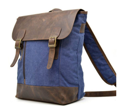 Міський рюкзак, парусина + шкіра RК-3880-3md бренд TARWA