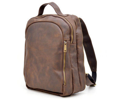 Міський рюкзак RC-3072-3md TARWA, натуральна шкіра Crazy Horse