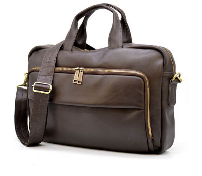 Шкіряна сумка для ділового чоловіка GC-7334-3md бренду TARWA