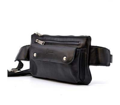 Сумка на пояс з натуральної шкіри GA-8134-3md TARWA