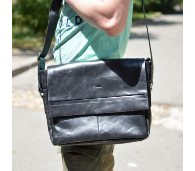 Мужская кожаная сумка через плечо TA-7742-4lx TARWA