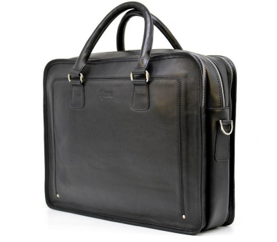 Ділова сумка-портфель з натуральної шкіри TA-4666-4lx TARWA
