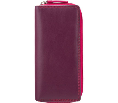 Гаманець жіночий Visconti RB55 Honolulu c RFID (Plum Multi)