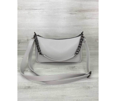 Жіноча сумка «Місяць» сіра WeLassie
