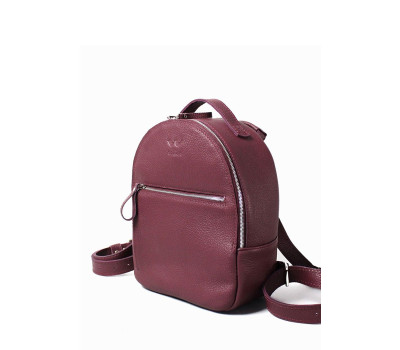 Шкіряний рюкзак Groove S марсала флотар - TW-Groove-S-mars-flo The Wings