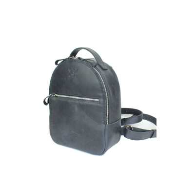 Шкіряний рюкзак Groove S синій вінтажний - TW-Groove-S-blue-crz The Wings