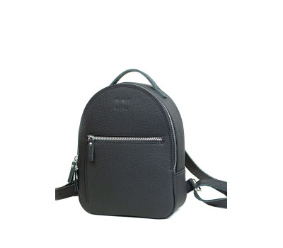 Шкіряний рюкзак Groove S чорний флотар - TW-Groove-S-black-flo The Wings