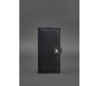 Шкіряний Тревел-кейс (органайзер для документів) 6.0 Темно-синій - BN-TK-6-navy-blue BlankNote