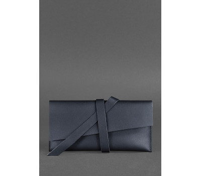 Шкіряний тревел-кейс Voyager 1.2 темно-синій - BN-TK-1-2-navy-blue BlankNote